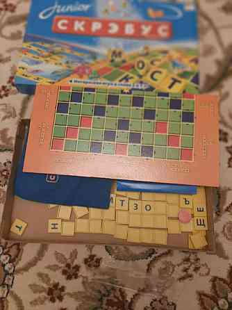 Скрэбус. Настольная игра. 