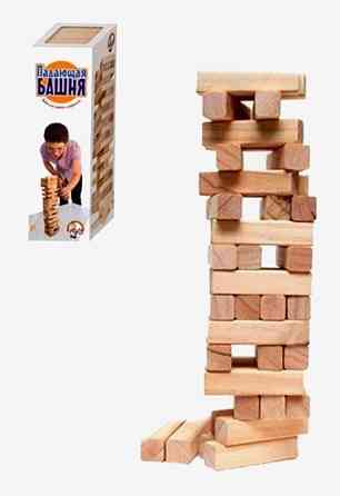 Настольная игра «Падающая башня» новый 