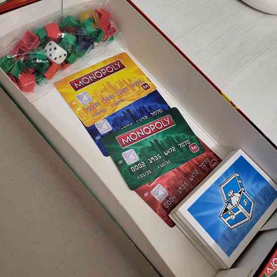 ИГРА МОНОПОЛИЯ с банковскими картами (настольная) 