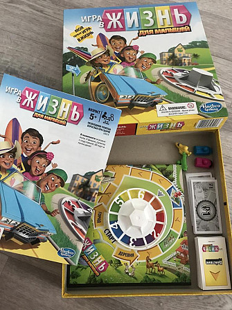 Настольная игра доя малышей, игра в жизнь  - изображение 1