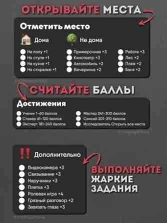 Постельный путеводитель 