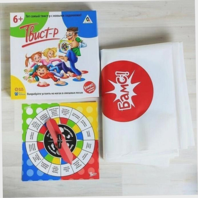 Твистер: Подвижная игра Твист-Р Семейный новый  - изображение 3