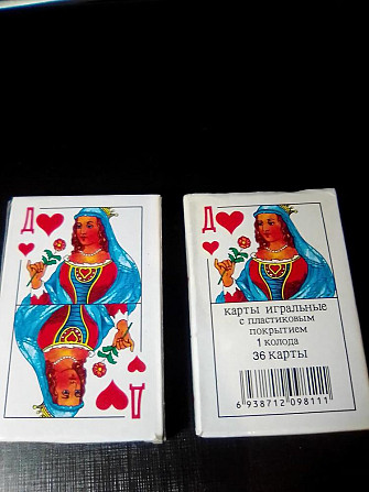 Продам Карты игральные новые 2-е колоды  - изображение 1