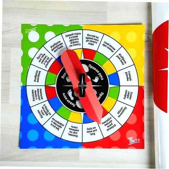 Твистер: Подвижная игра Твист-Р Семейный новый 