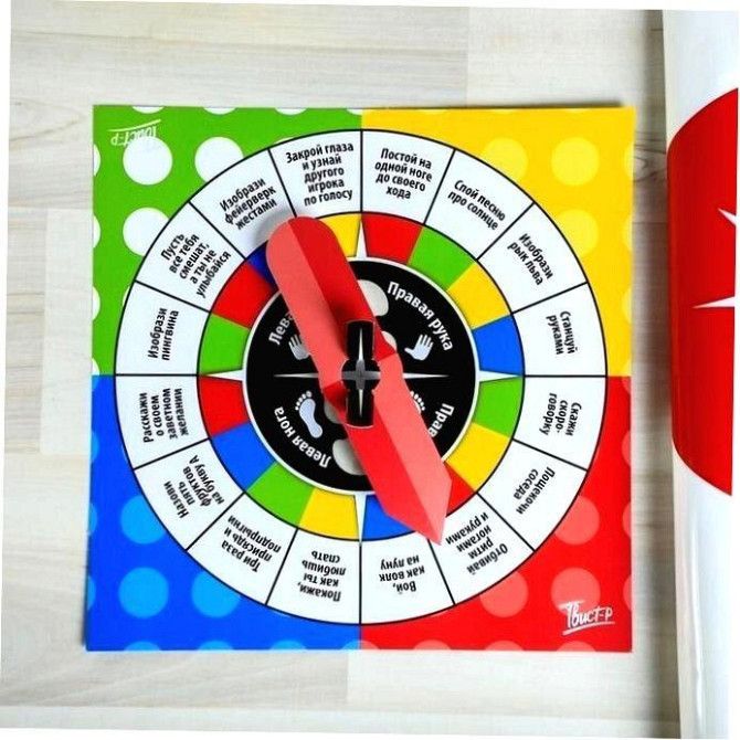 Твистер: Подвижная игра Твист-Р Семейный новый  - изображение 1