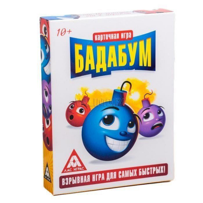 Настольная игра Бадабум, картон  - изображение 1