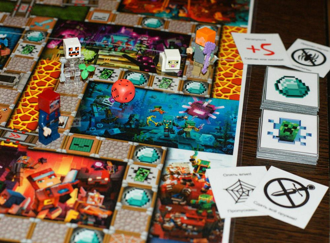 Настольная игра-бродилка по мотивам Майнкрафт  - изображение 2