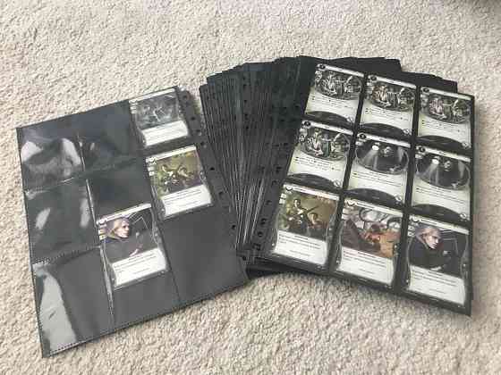 Листы с кармашками для карт 30 шт 