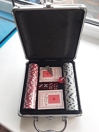 Набор для покера новый  - изображение 1