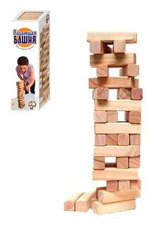 Настольная игра «Падающая башня» новый 