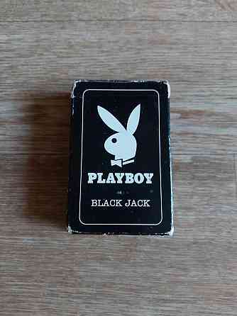 Колода эротических карт "Playboy" Black Jack 