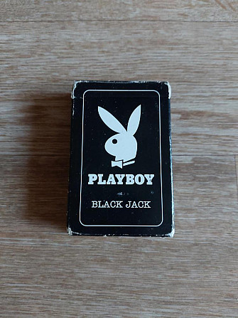 Колода эротических карт "Playboy" Black Jack  - изображение 1