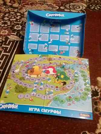 Игра настольная"Смурфики" 