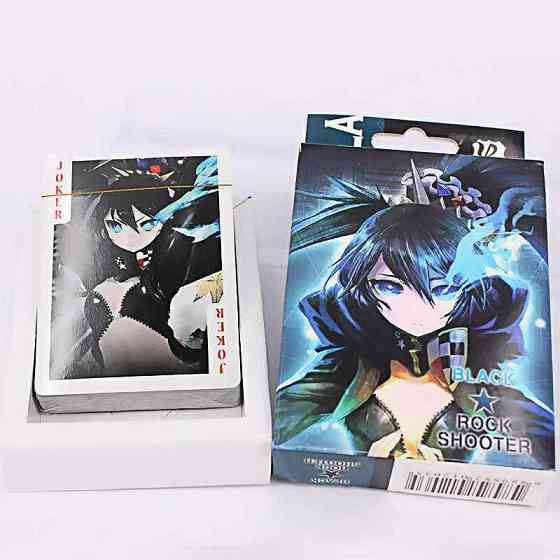 Игральные карты аниме Black Rock Shooter  