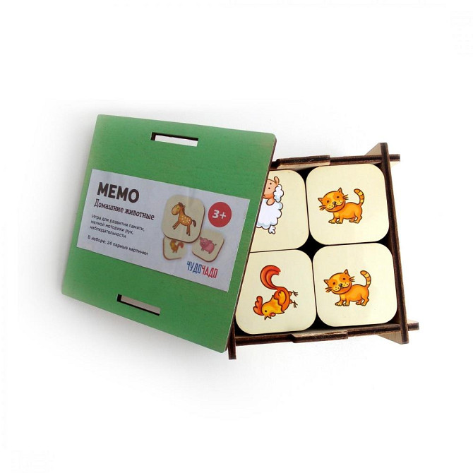 Мемо ДОМАШНИЕ ЖИВОТНЫЕ  - изображение 1