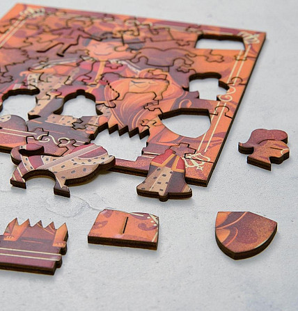 Фигурный деревянный пазл "Европейский Принц"  - изображение 4