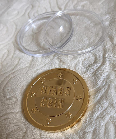 Кард-протектор PokerStars StarsCoin латунь  - изображение 2