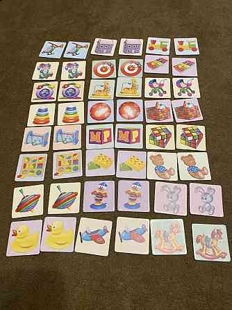 Настольная Детская игра меморина 