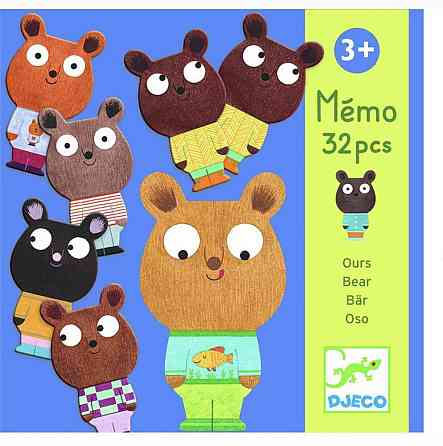 Настольная игра "Мемо Мишки" 