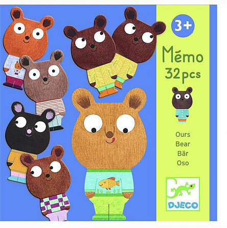 Настольная игра "Мемо Мишки"  - изображение 2