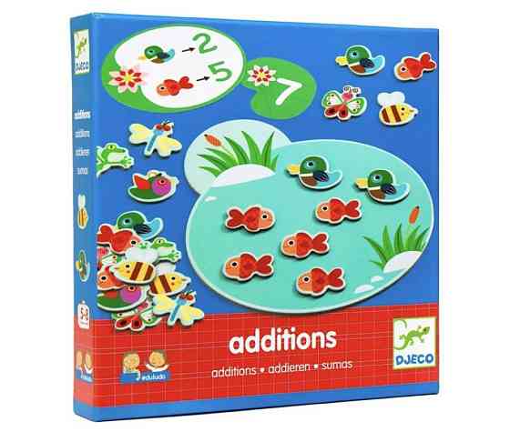 Настольная игра DJECO сложение от 3 лет 
