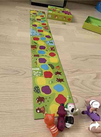 Настольная игра Маленькая дорожка от 1 до 3 лет 