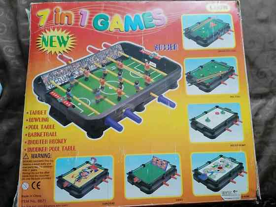 Настольная игра 7 в 1. 