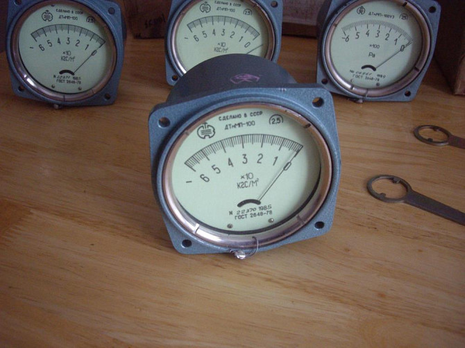 Дифманометр-тягомер ДТмМП-100-М Новые 45 штук.  - изображение 4