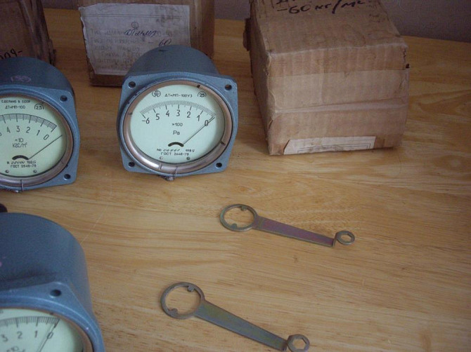 Дифманометр-тягомер ДТмМП-100-М Новые 45 штук.  - изображение 3