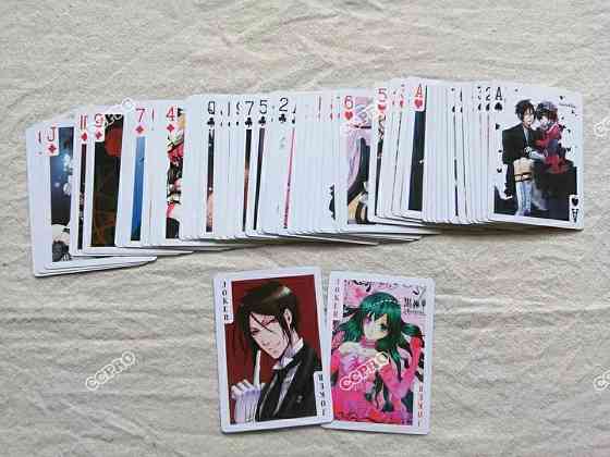 Игральные карты аниме Тёмный дворецкий 