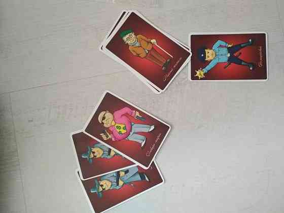 Карточки для игры в Мафию 