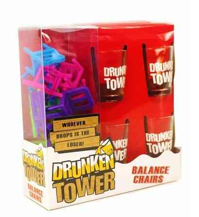 Игра Стулья с рюмками 