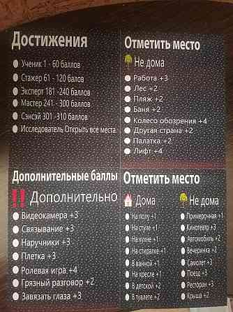 Постельный путеводитель 