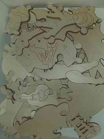 Деревянный пазл 