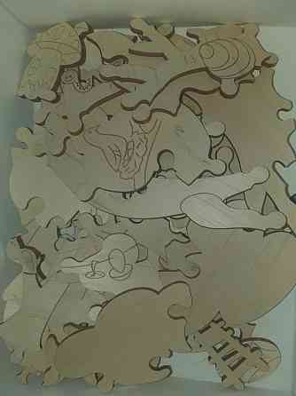 Деревянный пазл 