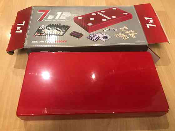Настольные игры 7 в одном - новая 