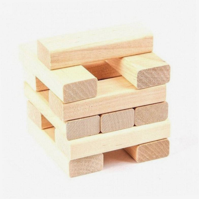 Настольная игра «Падающая башня» новый  - изображение 1