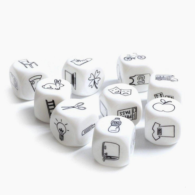 Кубики «Сочини историю» новый  - изображение 2