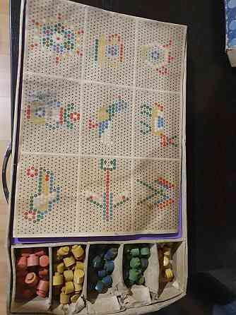 Настольная советская игра Мозаика 