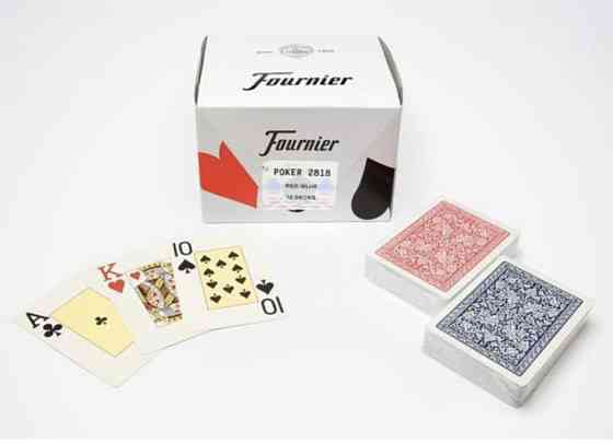 Карты игр для покера Фурнье Fournier 2818 plastic 