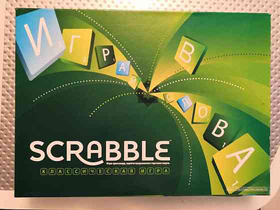 Игра настольная Scrabble (Скрабл русская версия) 