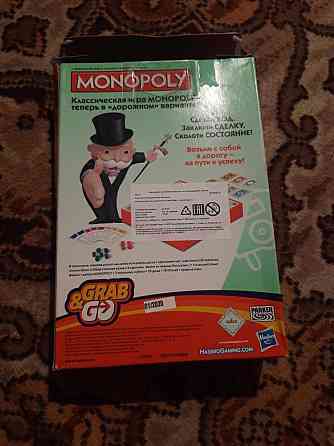 Дорожная игра Monopoly Grab&Go 