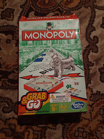 Дорожная игра Monopoly Grab&Go  - изображение 1