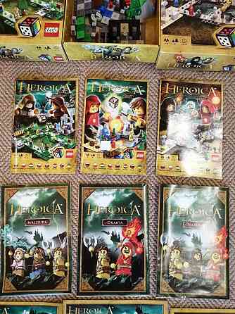 Лего. Настольные игры "HEROICA" 