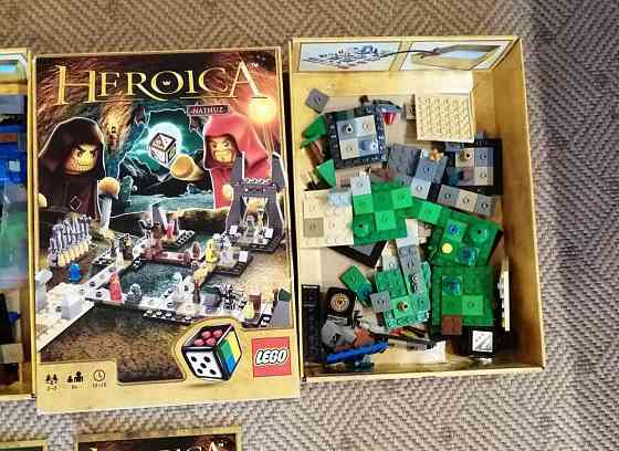 Лего. Настольные игры "HEROICA" 