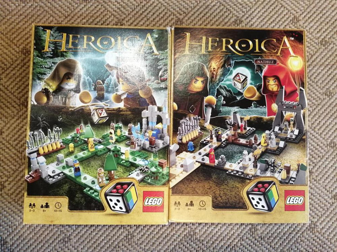 Лего. Настольные игры "HEROICA"  - изображение 1