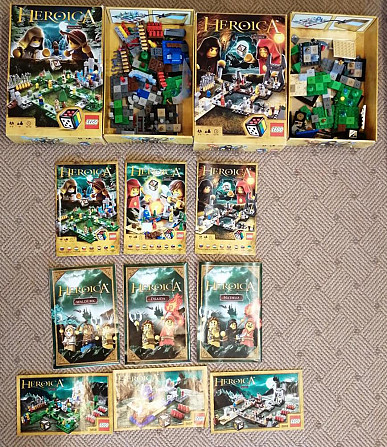 Лего. Настольные игры "HEROICA"  - изображение 3
