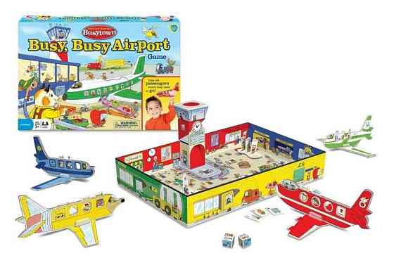 Busy, busy airport 