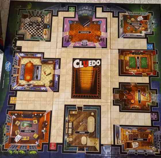 Детективная настольная игра Cluedo 
