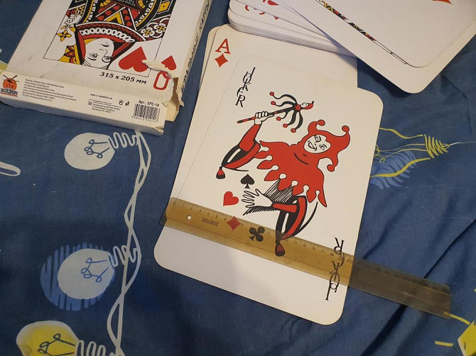 Карты игральные XXL  - изображение 3